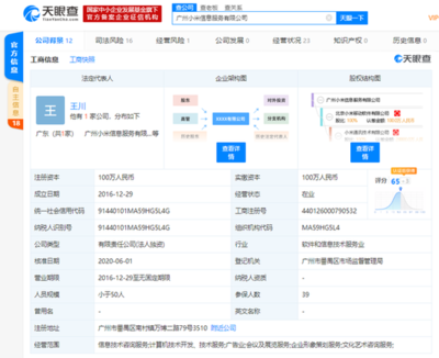 洪锋卸任广州小米信息服务法人等职位，信息技术咨询服务业务调整引关注